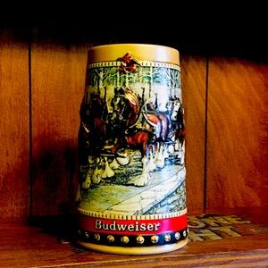 Budweiser Clydesdales Holiday Beer Stein